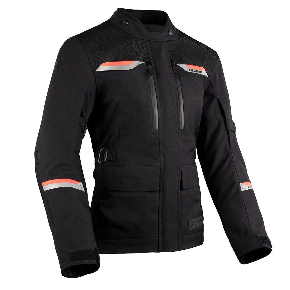 Oxford Mondial 2.0 Ladies Motorcycle Jacket Coral 1