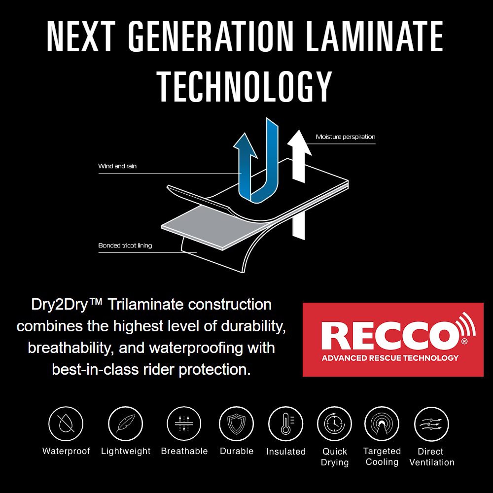 Oxford Stormland TriLaminate Motorcycle Jacket 11