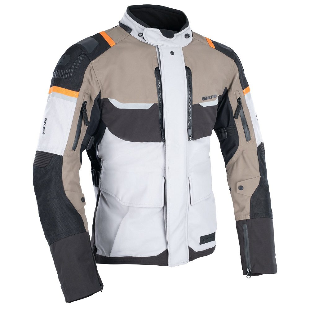 Oxford Stormland TriLaminate Motorcycle Jacket Desert 1