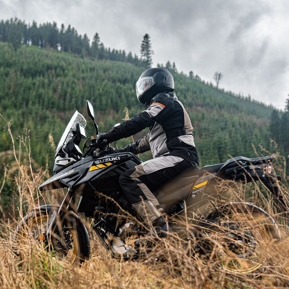 Oxford Stormland TriLaminate Motorcycle Jacket Desert Lifestyle 7