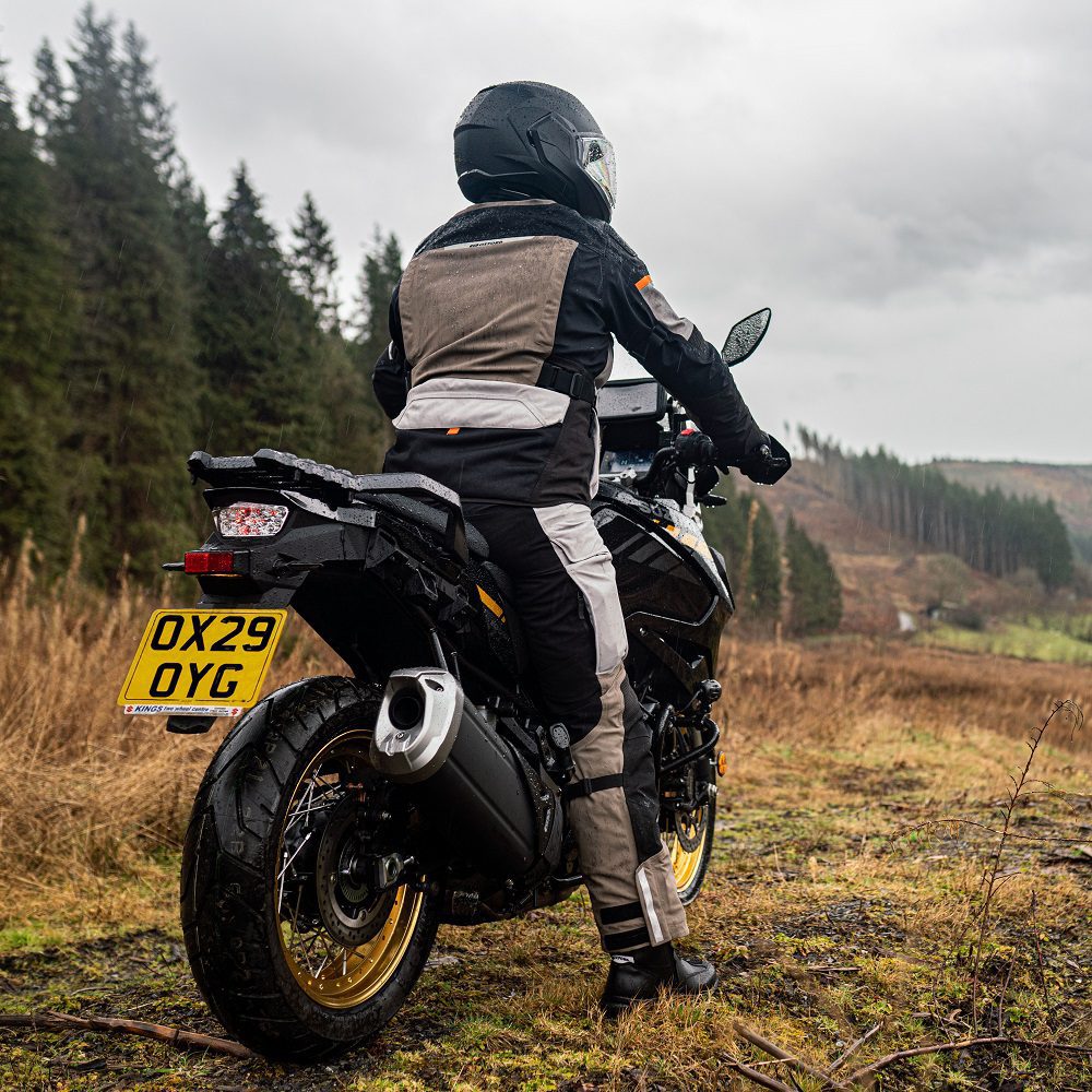 Oxford Stormland TriLaminate Motorcycle Jacket Desert Lifestyle 8