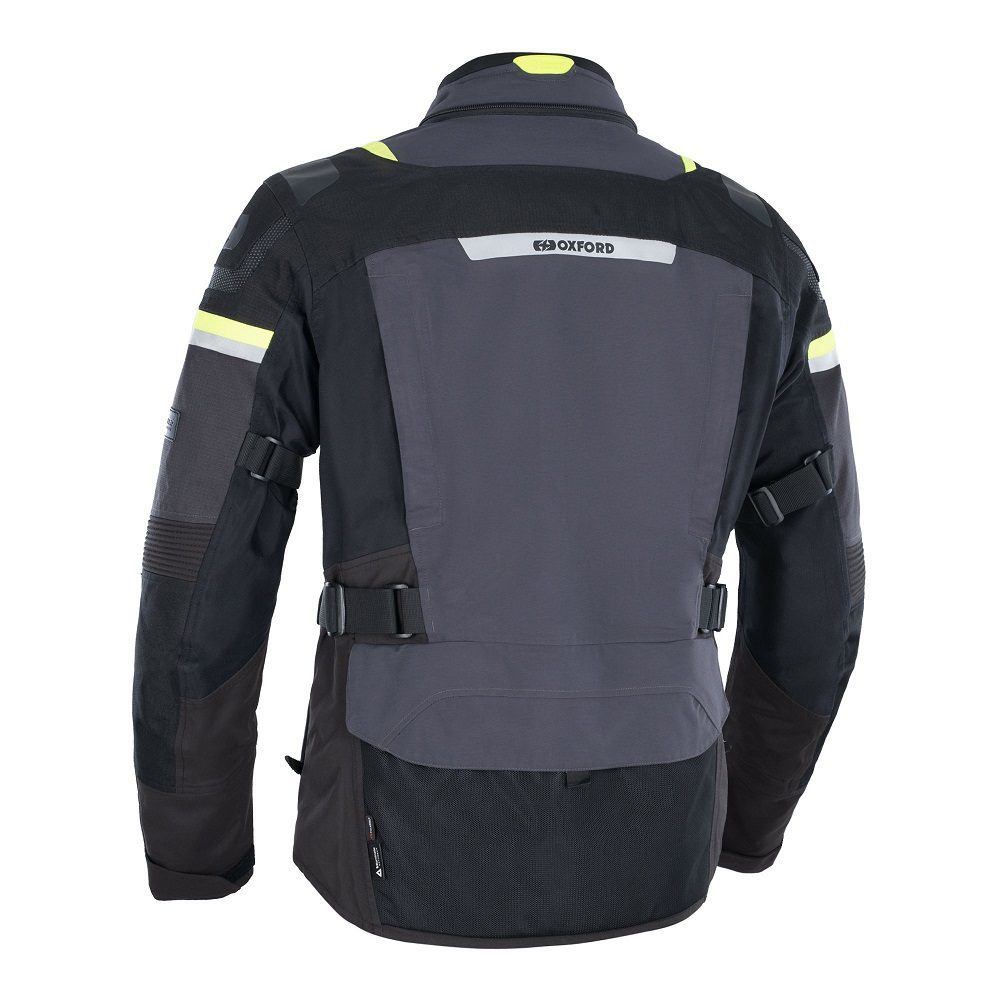 Oxford Stormland TriLaminate Motorcycle Jacket Grey 3