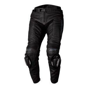 RST S1 Leather Motorcycle Trousers Black 1