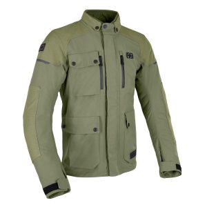 Oxford Barkston Motorcycle Jacket Khaki 1