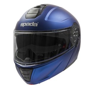 Spada Orion 2 Plain Motorcycle Helmet – Matt Blue Spada Orion 2 Plain Motorcycle Helmet Matt Blue 1