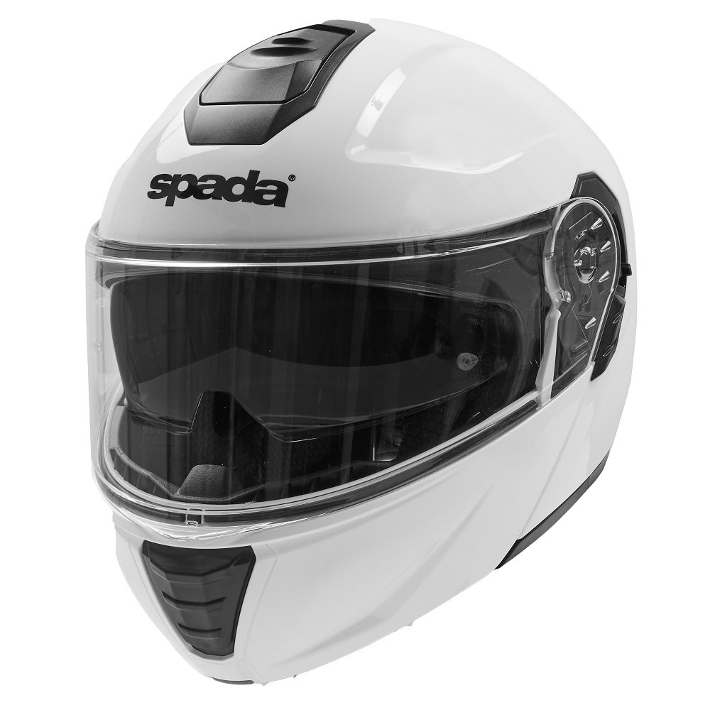Spada Orion 2 Plain Motorcycle Helmet White 1