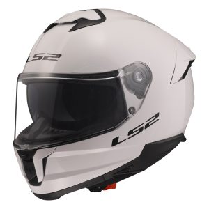 LS2 FF808 Stream II Plain Motorcycle Helmet – White LS2 FF808 Stream II Plain Motorcycle Helmet White 1