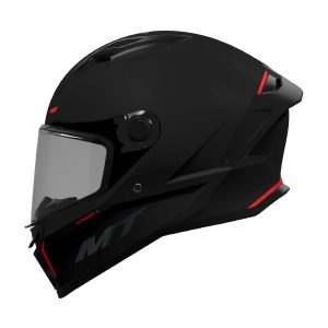 MT Stinger 2 Plain Motorcycle Helmet – Black MT Stinger 2 Plain Motorbike Helmet Black 1