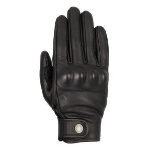 Oxford Henlow Ladies Leather Motorcycle Gloves Black 1
