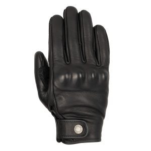 Oxford Henlow Leather Motorcycle Gloves Black 1