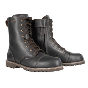 Oxford Merton 2.0 Motorcycle Boots Dark Brown 1