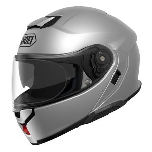 Shoei Neotec 3 Plain Motorcycle Helmet Light Silver 1