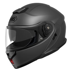 Shoei Neotec 3 Plain Motorcycle Helmet – Matt Deep Grey Shoei Neotec 3 Plain Motorcycle Helmet Matt Deep Grey 1