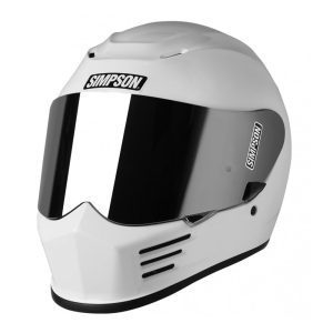 Simpson Speed 06 Plain Motorcycle Helmet White 1