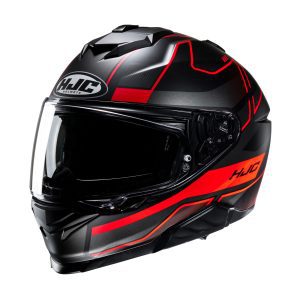 HJC I71 Iorix Motorcycle Helmet Red 1