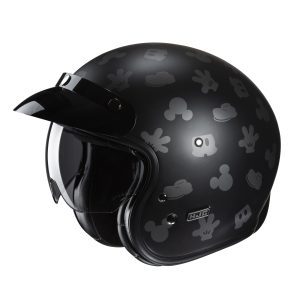 HJC V31 Disney Mickey Mouse Motorcycle Helmet Black 1.1