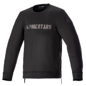 Alpinestars Legit Crew Motorcycle Fleece – Black Alpinestars Legit Crew Motorcycle Fleece Black 1