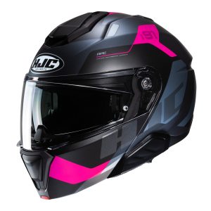 HJC I91 Carst Motorcycle Helmet Pink 1