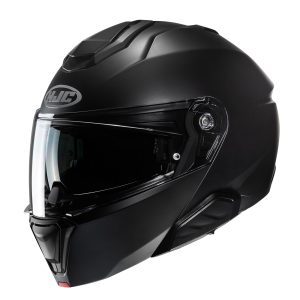 HJC I91 Plain Motorcycle Helmet Matt Black 1
