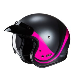 HJC V31 Emgo Motorcycle Helmet Pink 2