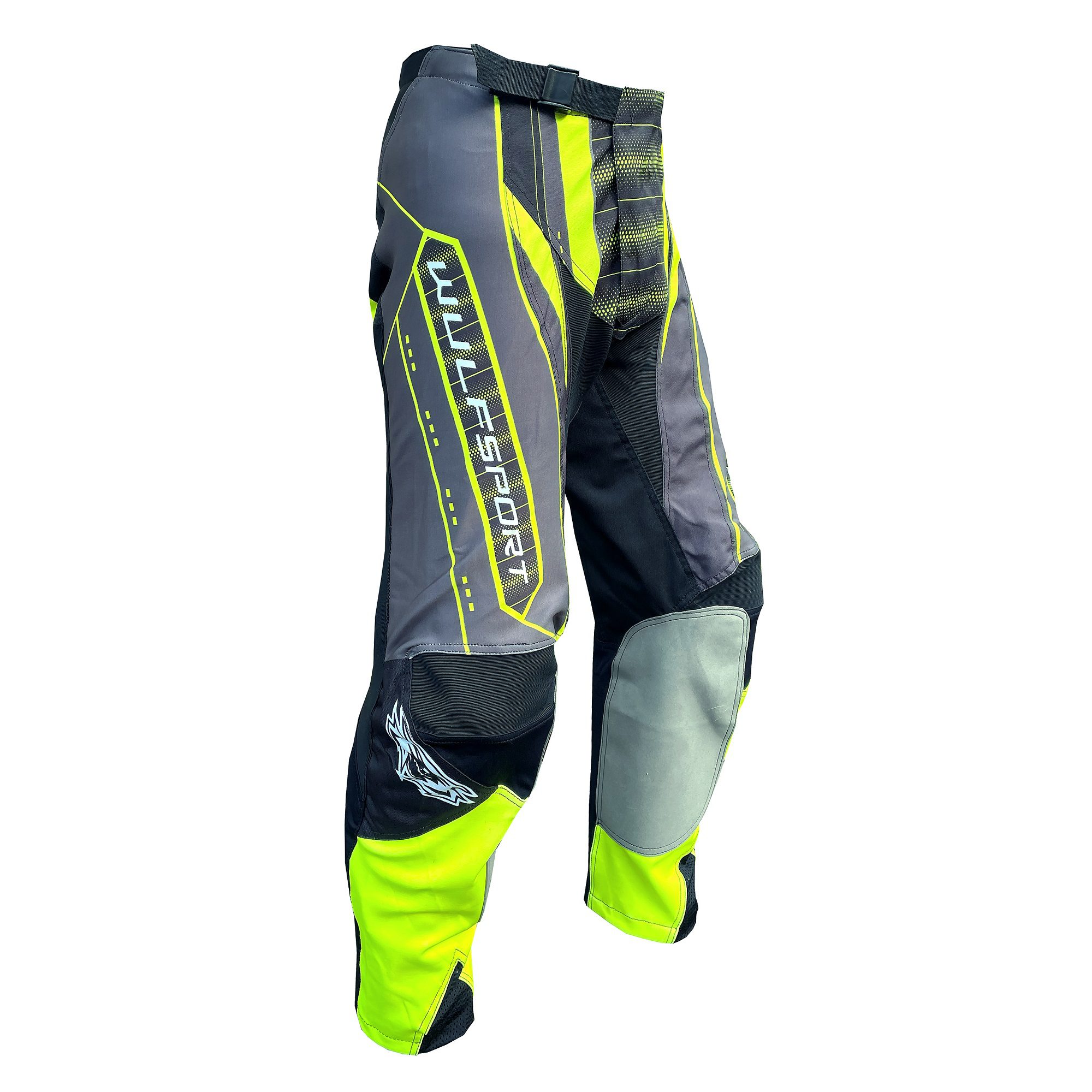 Wulfsport Corsair Motocross Trousers Yellow 1