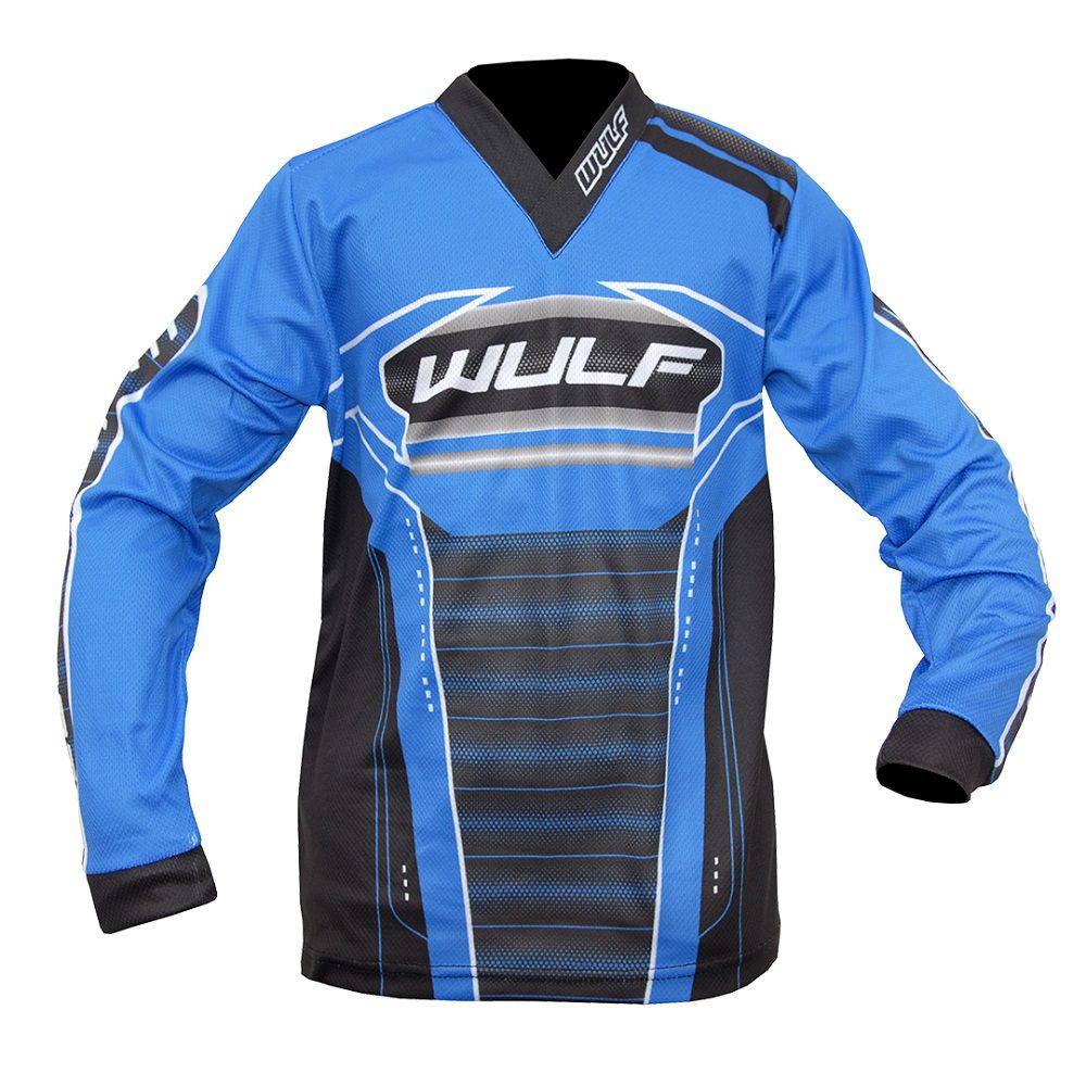 Wulfsport Cub Corsair Motocross Jersey Blue 1
