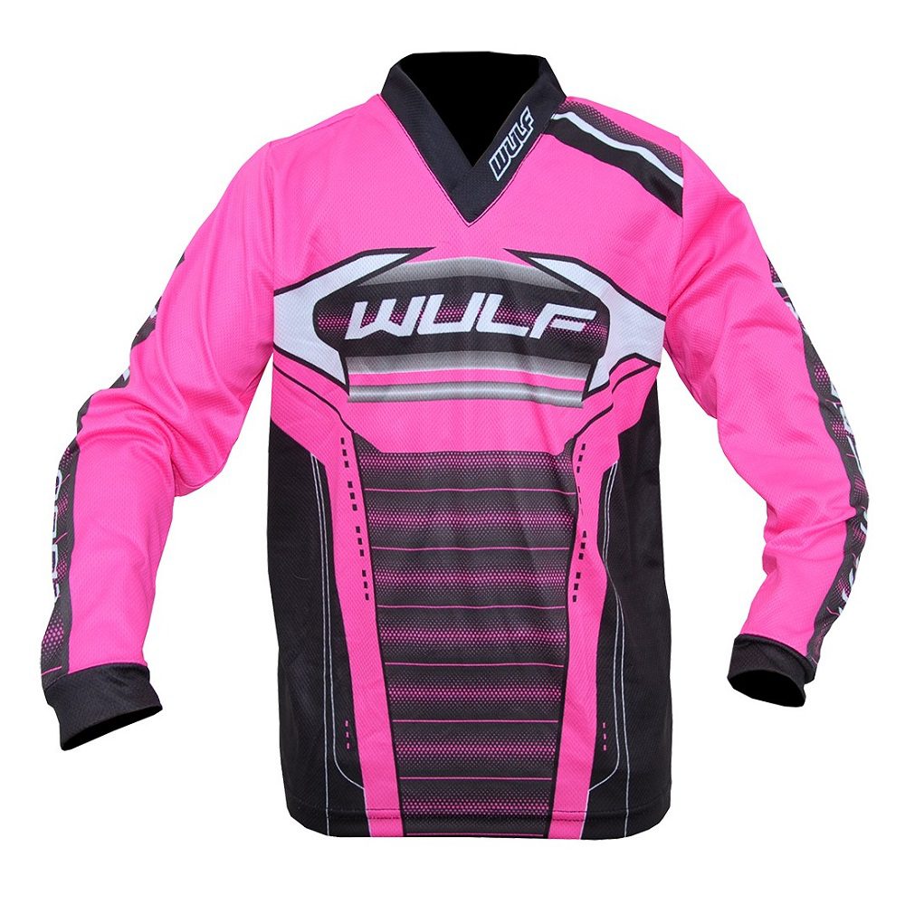 Wulfsport Cub Corsair Motocross Jersey Pink 1