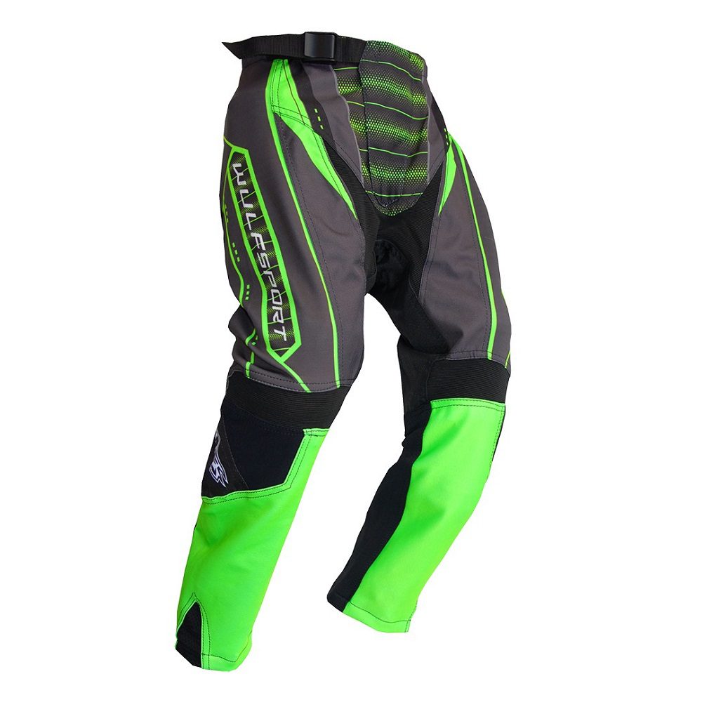 Wulfsport Cub Corsair Motocross Trousers Green 1
