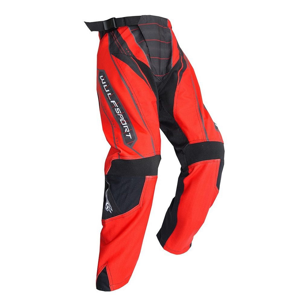 Wulfsport Cub Corsair Motocross Trousers Red 1