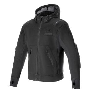 Alpinestars Moflow Motorcycle Hoodie Black 1