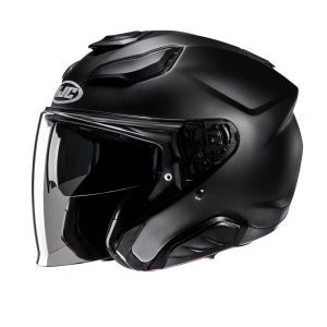 HJC F31 Plain Motorcycle Helmet Matt Black 1