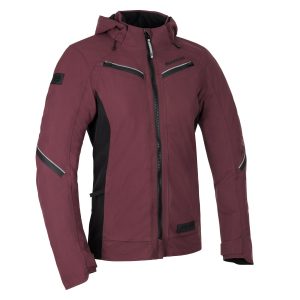 Oxford Mondial Street Ladies Motorcycle Jacket Plum 1