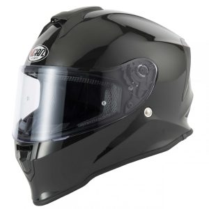 Vcan H151 Plain Motorcycle Helmet – Black Vcan H151 Plain Motorcycle Helmet Black 1