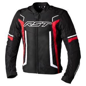 RST Pilot Evo Motorcycle Jacket Black Red 1