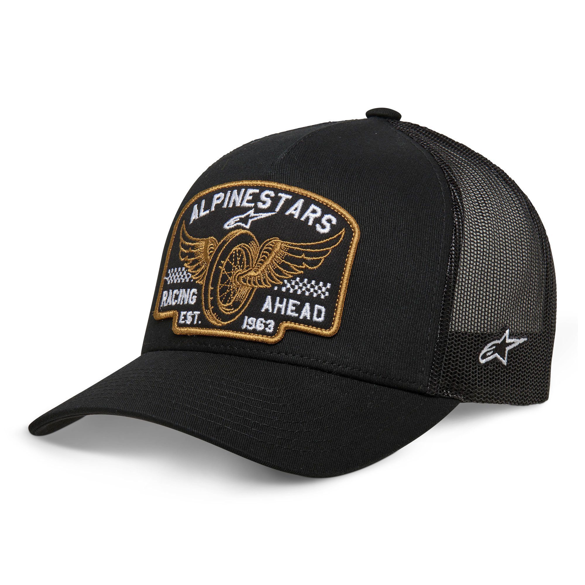 Alpinestars Heritage Patch Trucker Hat Black 1
