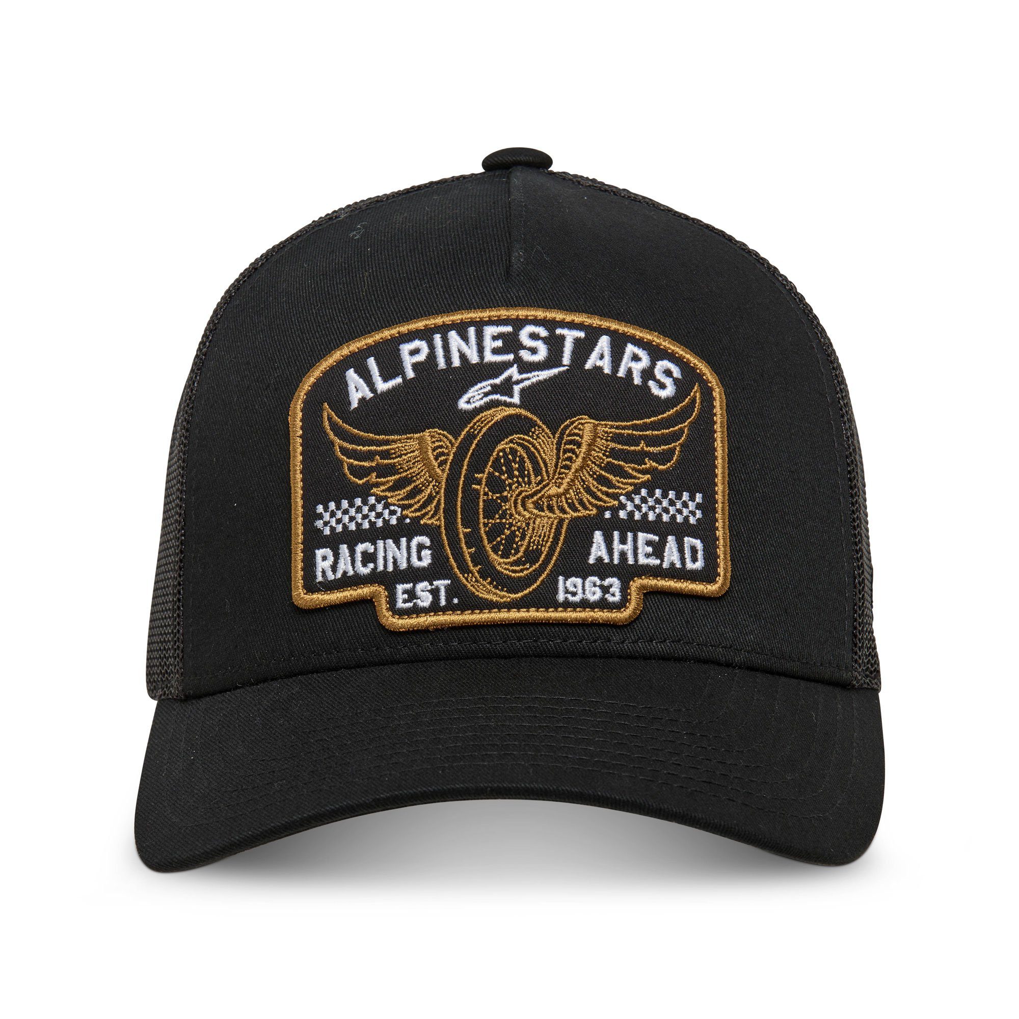 Alpinestars Heritage Patch Trucker Hat Black 2