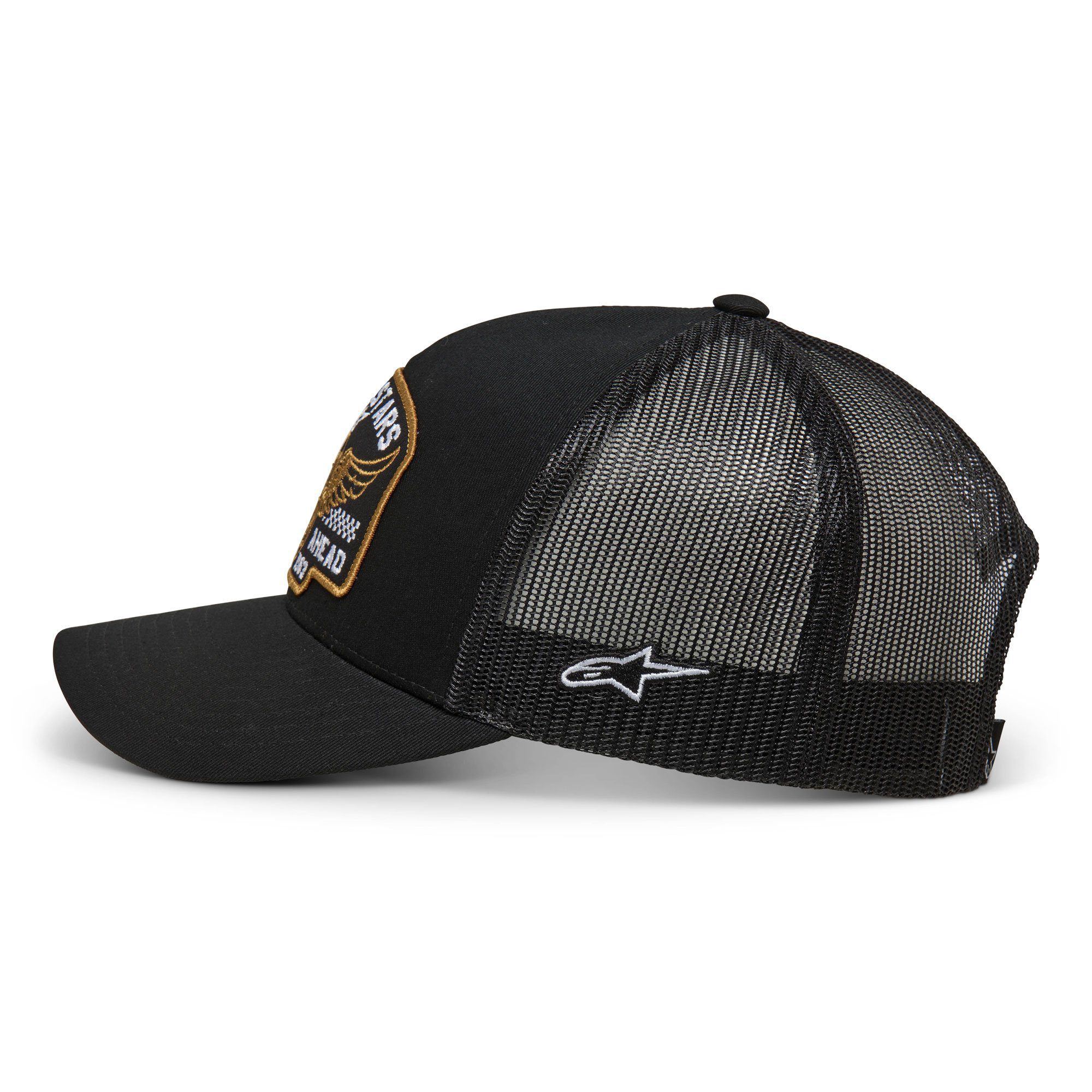 Alpinestars Heritage Patch Trucker Hat Black 3