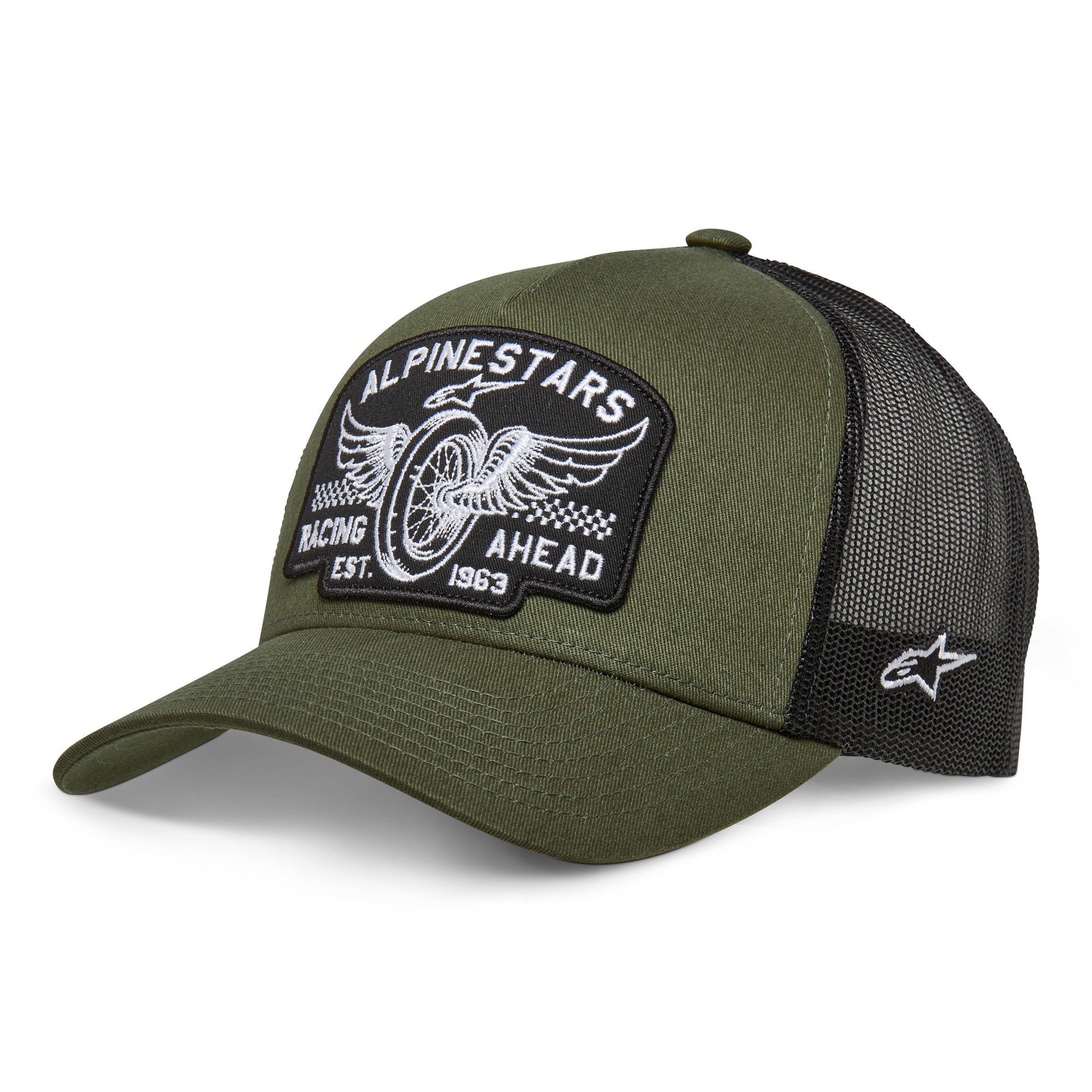 Alpinestars Heritage Patch Trucker Hat Military 1
