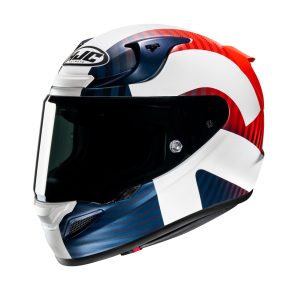 HJC RPHA 12 Ottin Motorcycle Helmet – Red/White/Blue HJC RPHA 12 Ottin Motorcycle Helmet Red White Blue 1