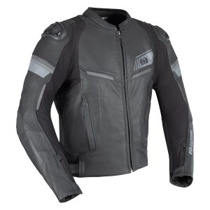 Oxford Cypher 1.0 Leather Jacket Stealth Black 1
