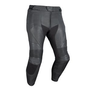 Oxford Cypher 1 Leather Motorcycle Trousers – Stealth Black Oxford Cypher 1.0 Leather Motorcycle Trousers Stealth Black 1