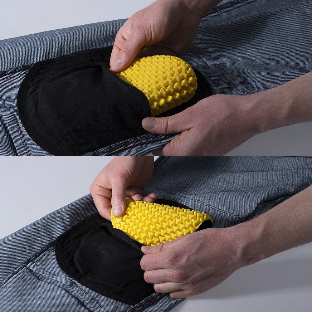 Oxford Dynamic 2.0 Motorcycle Protectors Large Elbow Knee OB136 4