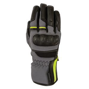 Oxford Hexham WP Ladies Motorcycle Gloves Grey Black 1