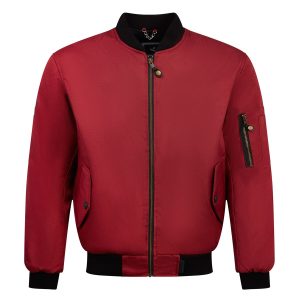 Spada Air Force One Motorcycle Jacket Red 1