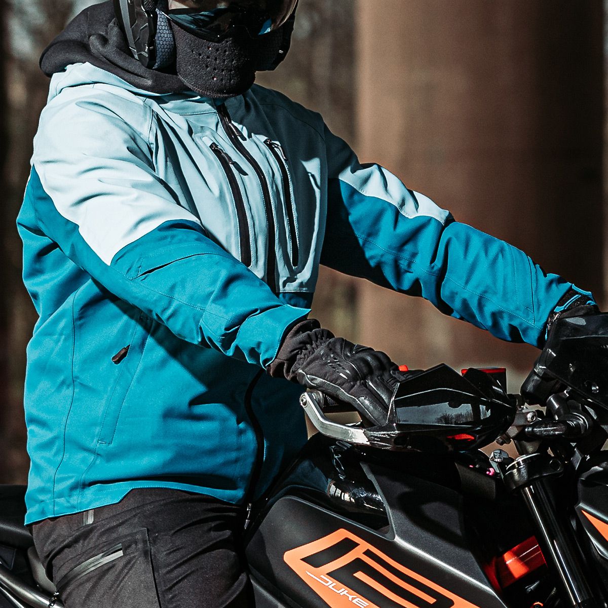 Spada Joe Motorcycle Jacket Coral Lifestyle 2