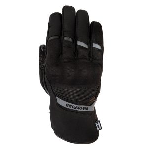 Oxford Dakar 1.0 D2D Mens Motorcycle Gloves Stealth Black 1