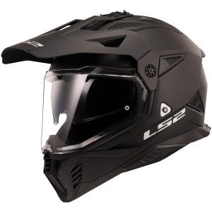 LS2 MX702 Pioneer II Plain Motorcycle Helmet – Matt Black LS2 MX702 Pioneer II Plain Motorcycle Helmet Matt Black 1