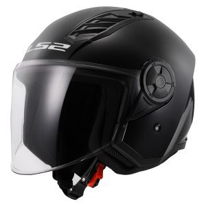 LS2 OF616 Airflow II Plain Motorcycle Helmet – Black LS2 OF616 Airflow II Plain Motorcycle Helmet Black 1