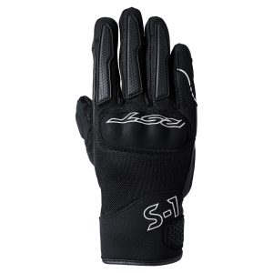 RST S1 Mesh Motorcycle Gloves Black Black White 1