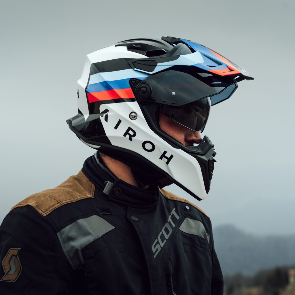 Airoh Commander 2 Doom Motorcycle Helmet Black Lifestyle 1